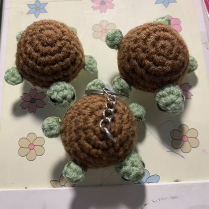 Mini Turtle Crochet Pattern PDF | Cute Amigurumi Turtle Keychain | Beginner Crochet Pattern | Digital Download with Video Tutorial