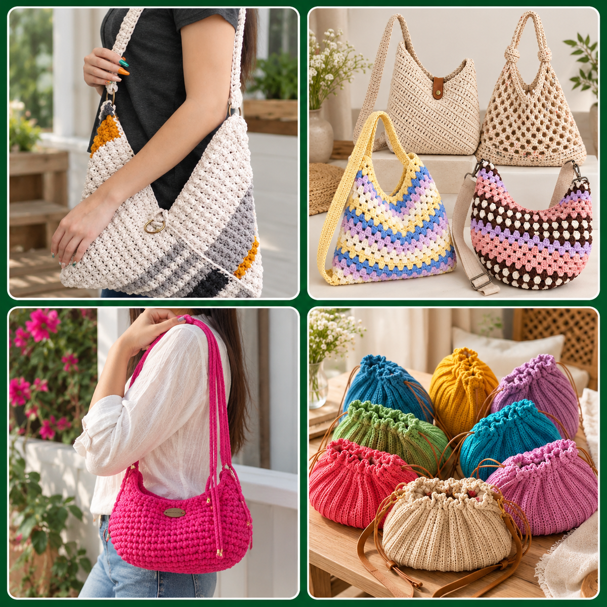 50+ Trending Crochet Patterns 2026 | Amigurumi, Crochet Bags, Home Decor & Seasonal PDF Patterns