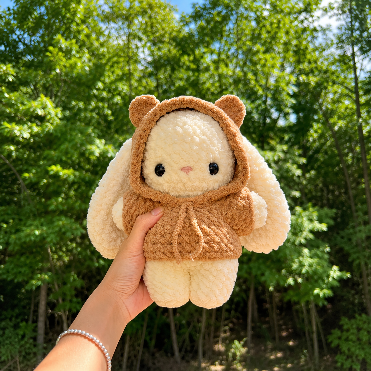 9-in-1 Baby Bunny Hoodie Crochet Pattern Bundle PDF – Cute Bunny with Interchangeable Animal Hoodies | Digital Download with Step-by-Step Video Tutorial