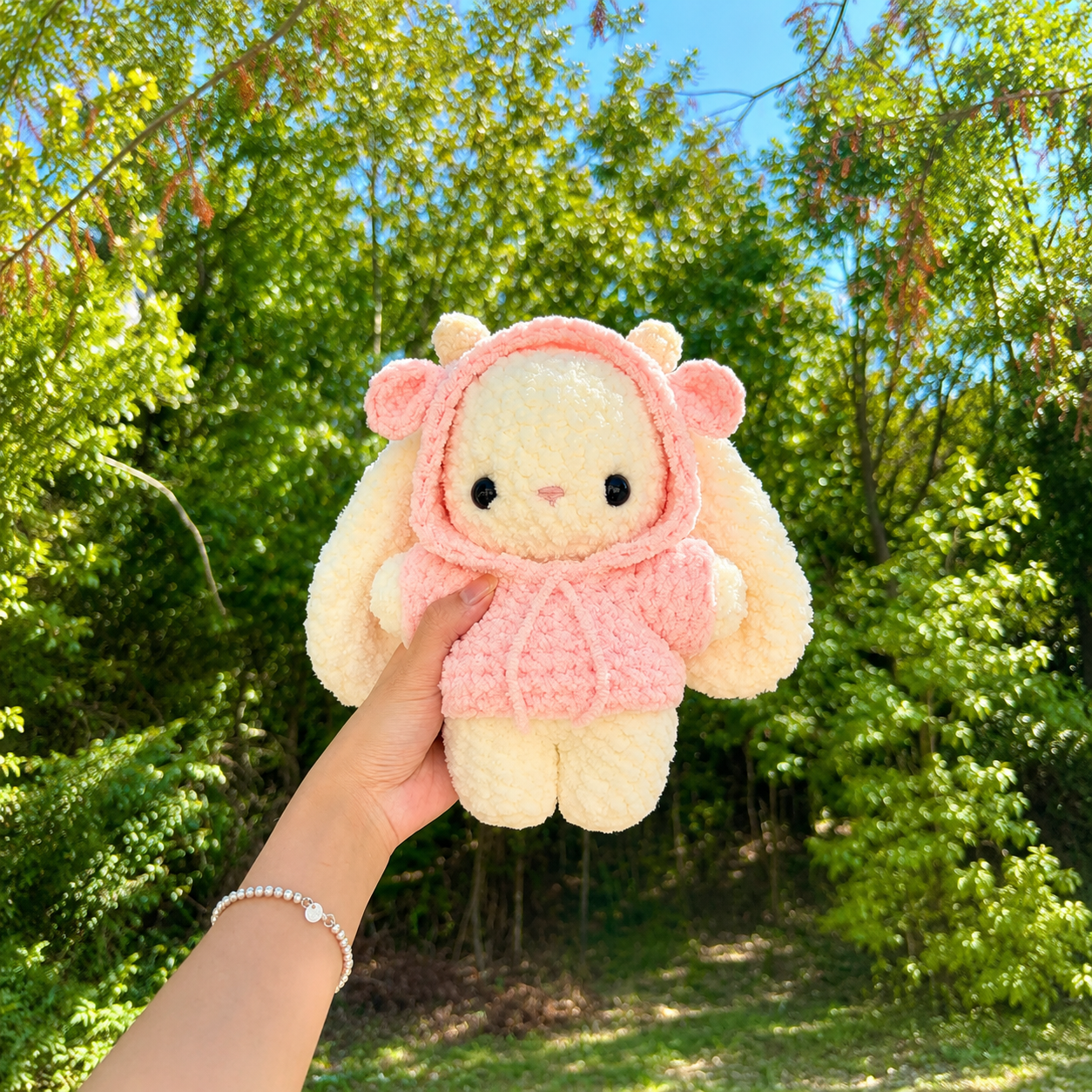 9-in-1 Baby Bunny Hoodie Crochet Pattern Bundle PDF – Cute Bunny with Interchangeable Animal Hoodies | Digital Download with Step-by-Step Video Tutorial
