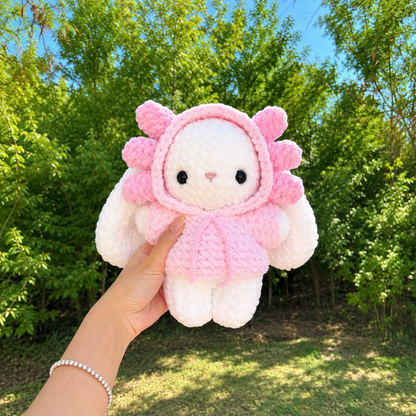 9-in-1 Baby Bunny Hoodie Crochet Pattern Bundle PDF – Cute Bunny with Interchangeable Animal Hoodies | Digital Download with Step-by-Step Video Tutorial