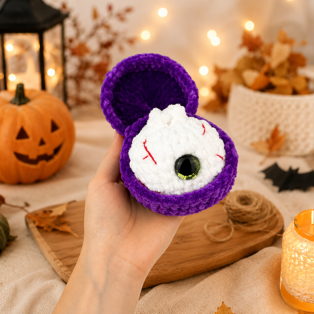 Halloween Dumpling & Steamer Crochet Pattern PDF – Cute Kawaii Amigurumi Plushies | Beginner Digital Download with Step-by-Step Video Tutorial