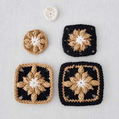 Bobble Granny Square Bucket Hat Crochet Pattern PDF | Beginner-Friendly Floral Bucket Hat | Granny Square Hat Tutorial | Easy Crochet Hat Pattern | Instant Download