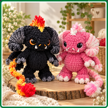 Baby Balor Crochet Pattern PDF, Amigurumi Character