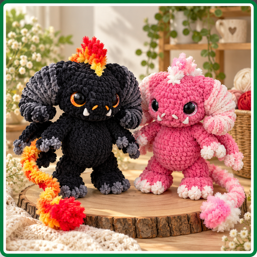 Baby Balor Crochet Pattern PDF, Amigurumi Character