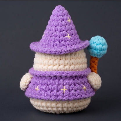Merlin the Wizard Owl Crochet Kit - Golden Wool