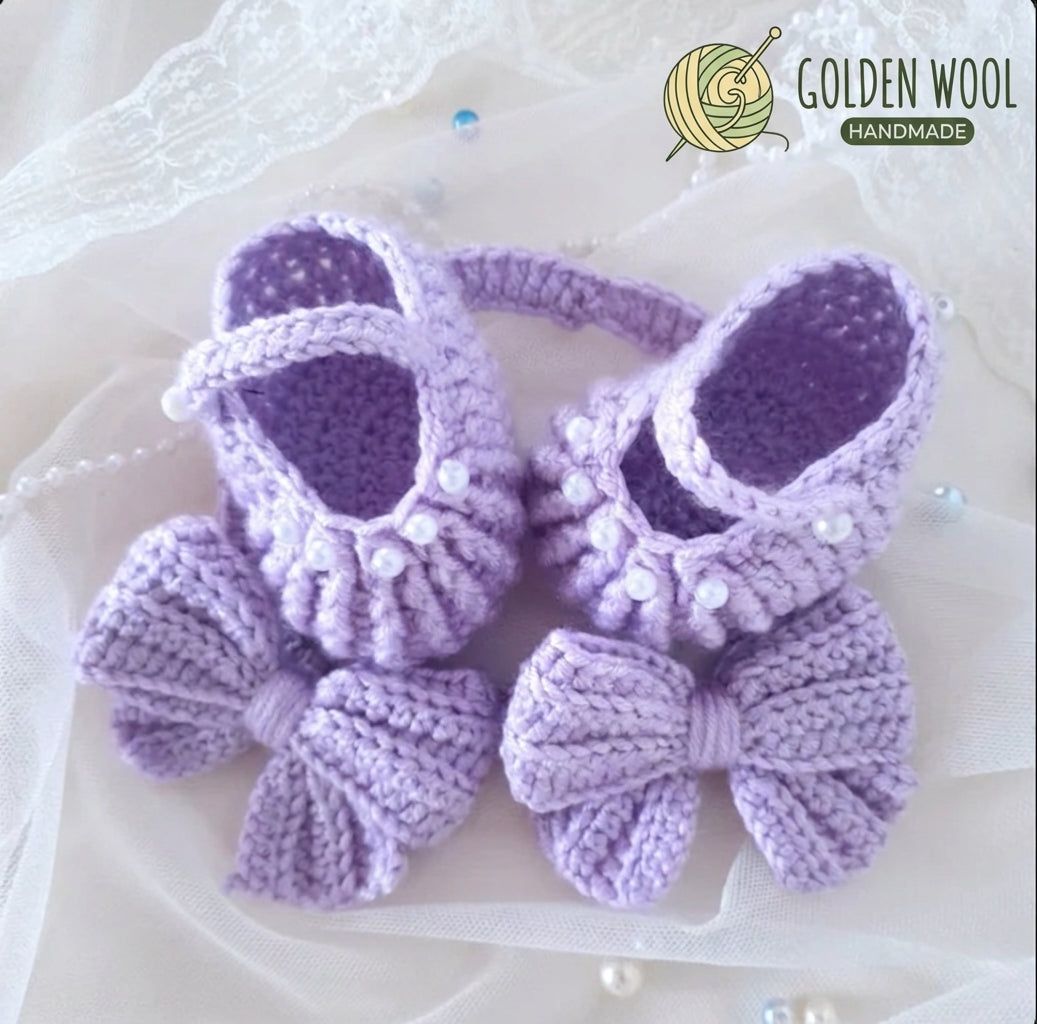 Lavender Bunny Dress Crochet Pattern PDF | Amigurumi Bunny Outfit - Golden Wool