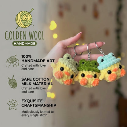 Kai The Ninja Capybara Crochet Kit - Golden Wool