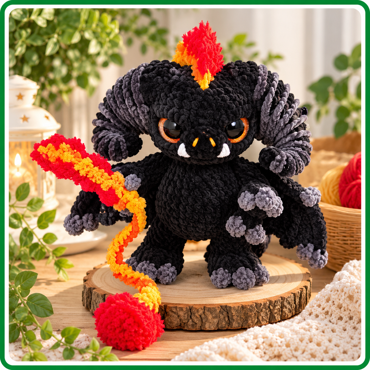 Baby Balor Crochet Pattern PDF, Amigurumi Character