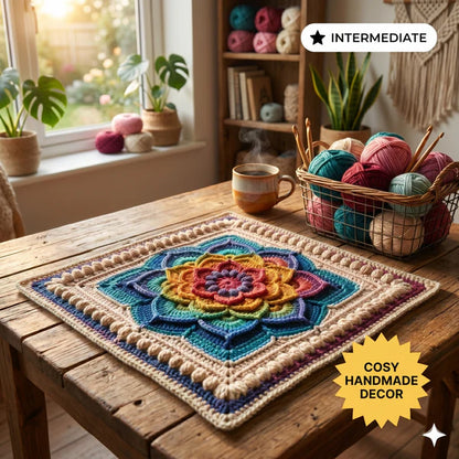Pattern bundle: Squared UP mandalas - Golden Wool