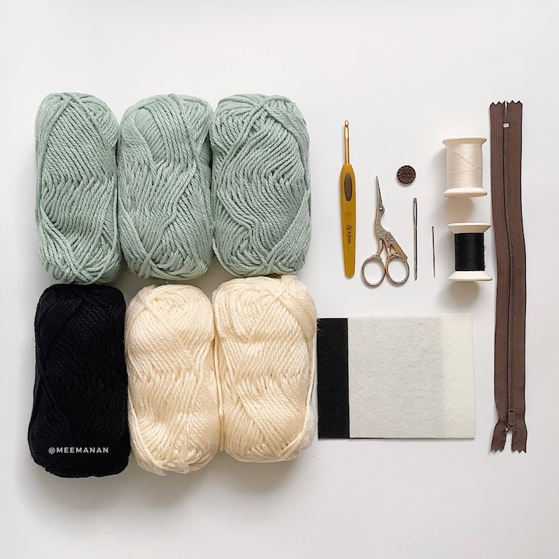 Camera Crochet Bag Pattern PDF – Lomo-Style Mini Crossbody Purse