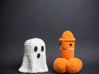 Surprise Halloween Ghost Crochet Pattern PDF | Funny Hidden Reveal Amigurumi | Beginner Friendly Halloween Decor | Instant Download