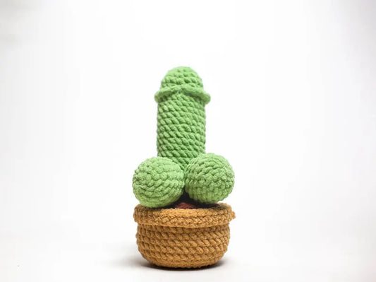 Cactus Penis Crochet Pattern PDF | Funny Cactus Amigurumi Pattern | Adult Gag Gift Crochet | Novelty Plush Pattern | Beginner Friendly Digital Download