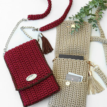 LISBON Crochet Crossbody Phone Purse Pattern PDF | Beginner-Friendly Phone Bag Tutorial | Crochet Phone Holder | Mini Crossbody Bag | Instant Digital Download