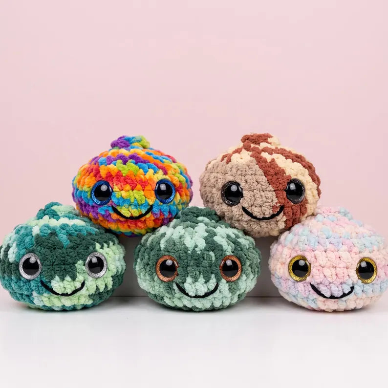 Dumpling & Steamer Crochet Pattern PDF – Cute No-Sew Amigurumi Plush | Beginner Digital Download with Step-by-Step Video Tutorial