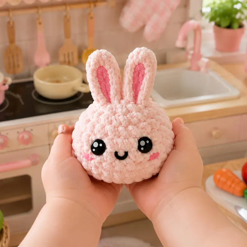 7-in-1  Dumplings & Steamer Crochet Pattern PDF – 7 Cute No-Sew Animal Dumplings | Beginner Digital Download with Step-by-Step Video Tutorial