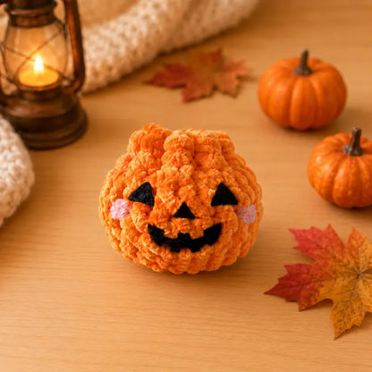 5 in 1_ Halloween Dumplings & Steamer Crochet Pattern PDF – 5 Cute No-Sew Spooky Amigurumi Plushies | Digital Download with Step-by-Step Video Tutorial