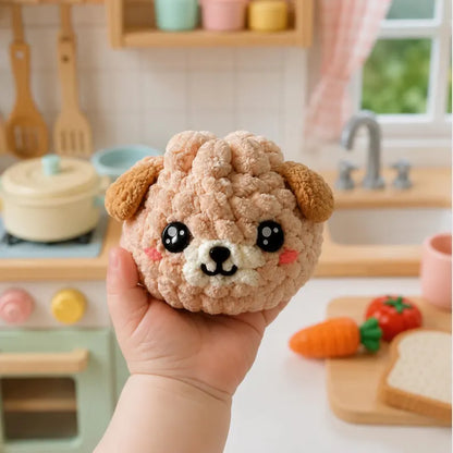 7-in-1  Dumplings & Steamer Crochet Pattern PDF – 7 Cute No-Sew Animal Dumplings | Beginner Digital Download with Step-by-Step Video Tutorial