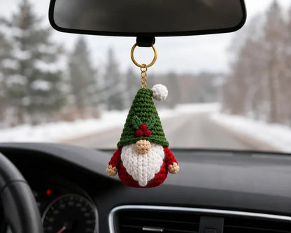 10-in-1 Christmas Gnome Crochet Pattern Bundle PDF | Mini Amigurumi Gnome Keychains & Holiday Ornaments | Instant Download